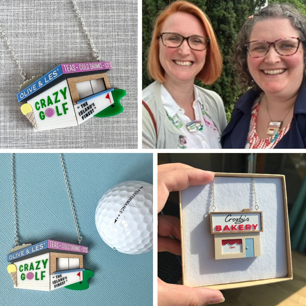 Crafting a 'Crazy Golf' Necklace